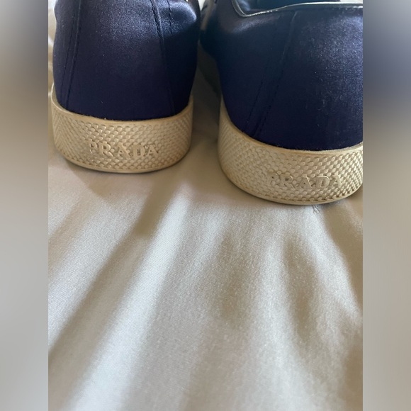 Prada satin sneakers blue size 36.5 - Picture 4 of 7